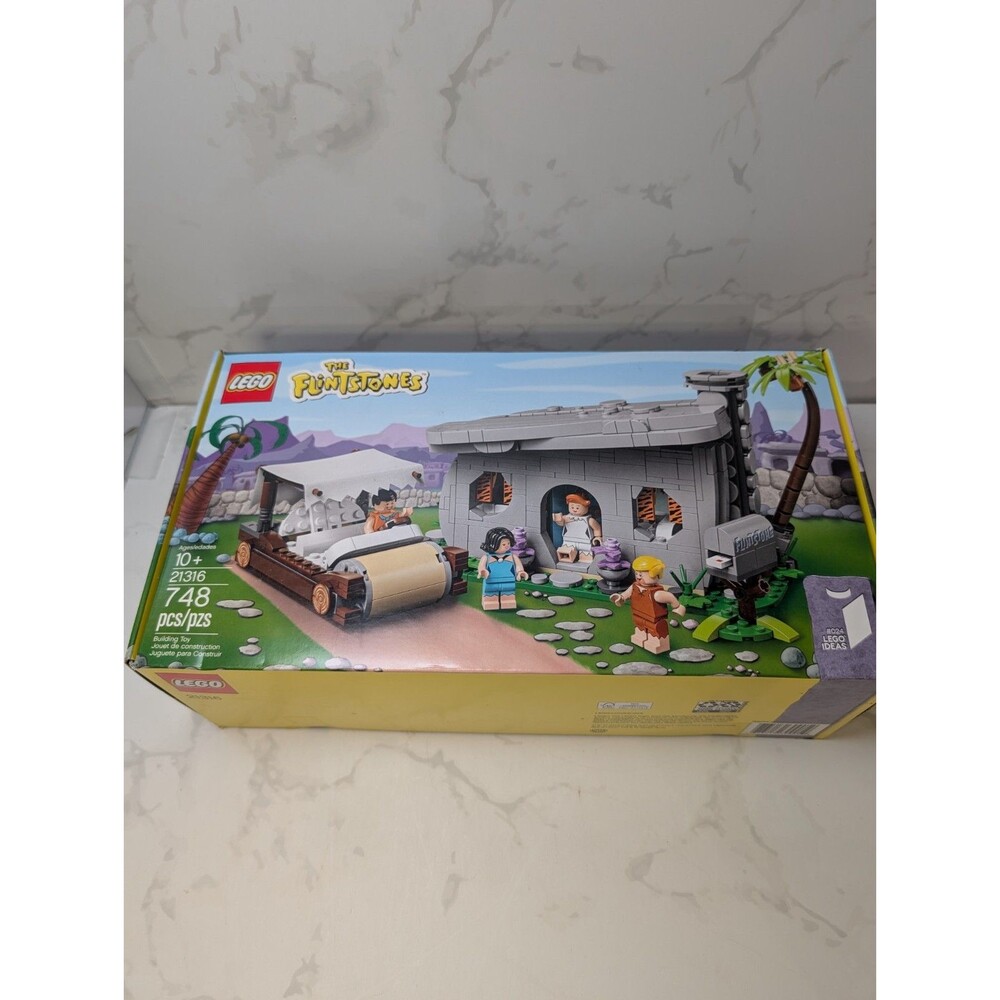 LEGO Ideas The Flintstones 21316 House & Car Set Sealed 748 Pieces